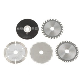 Circular Saw Blades, 5Pcs 85mm Saw Blade Inner Diameter 15mm Mini Carbide Circular Saw Blade for Cutting Tool