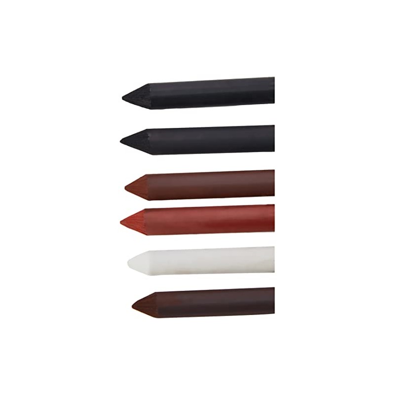 KOH-I-NOOR Zeichenkreide für Druckbleistift III, 5,6 mm Durchmesser, 6 Stück