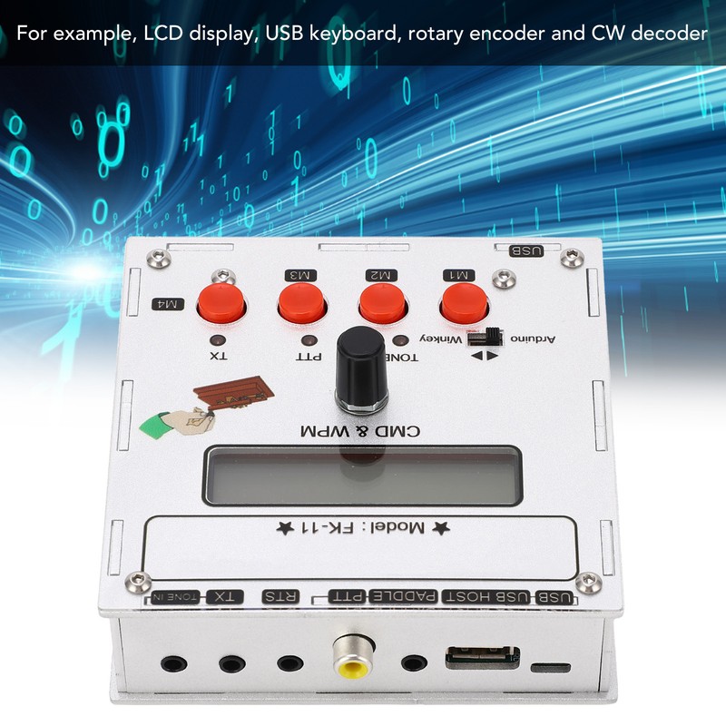 K3NG Keyer Open Source CW Morse Code Aluminum Alloy K3NG