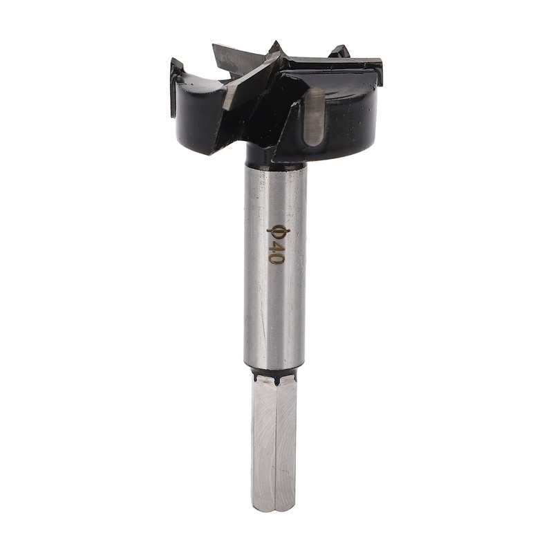 Forstner Drill Bit 3 Flute 40mm Cemented Carbide Hole Opener