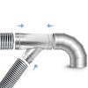 SOUJOY 6" to 4" Branch Y-Shape Ducting Connector, 45 Degree