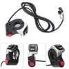 PVC Electric Mountain Bike Scooter 2 In 1 Horn Button