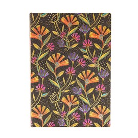 Wild Flowers (Playful Creations) Midi 12-month Day-at-a-time Softcover Flexi Dayplanner 2025 (Elastic Band Closure): jeden dzień na stronie, zamykany na gumkę, Paper 80 gsm