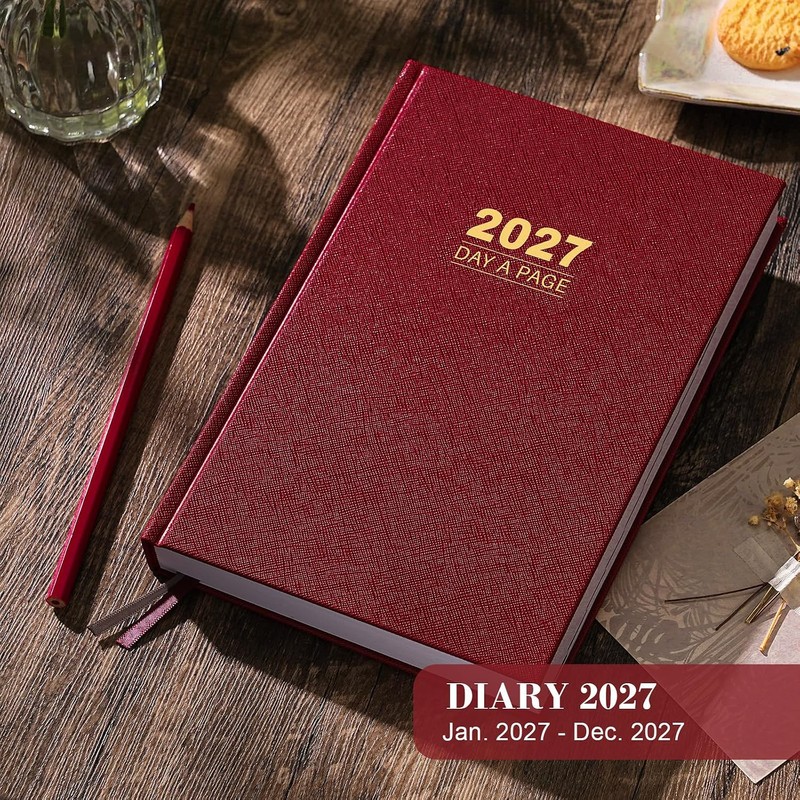 2026 Diary - Diary 2026 Full Page Per Day, Page