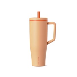 KISSKIND 40oz Leakproof Tumbler 1PC - Stainless steel insulated travel drinkware:_Orange