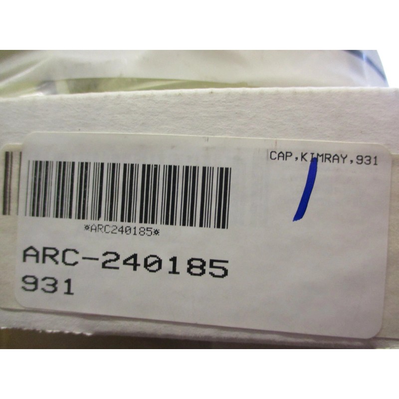 KIMRAY 931 CAP DRAIN PLUG