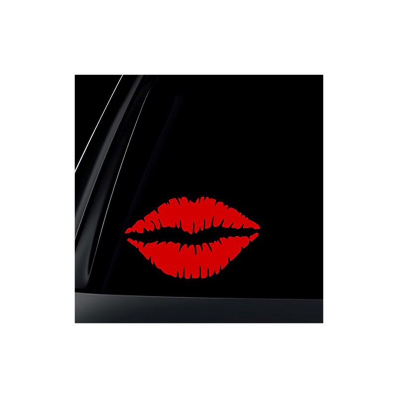 Red Lip Car Decal / Sticker