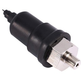 QPM11-NO Normally Open Pressure Switch, 1/8 Inch Male Thread Pneumatic Adjustable Pressure Switch, Diaphragm Type