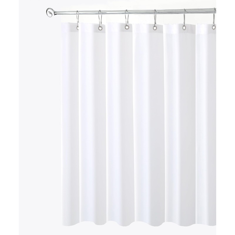 Biscaynebay Hotel Quality Fabric Shower Curtain Liners 72" X 72",