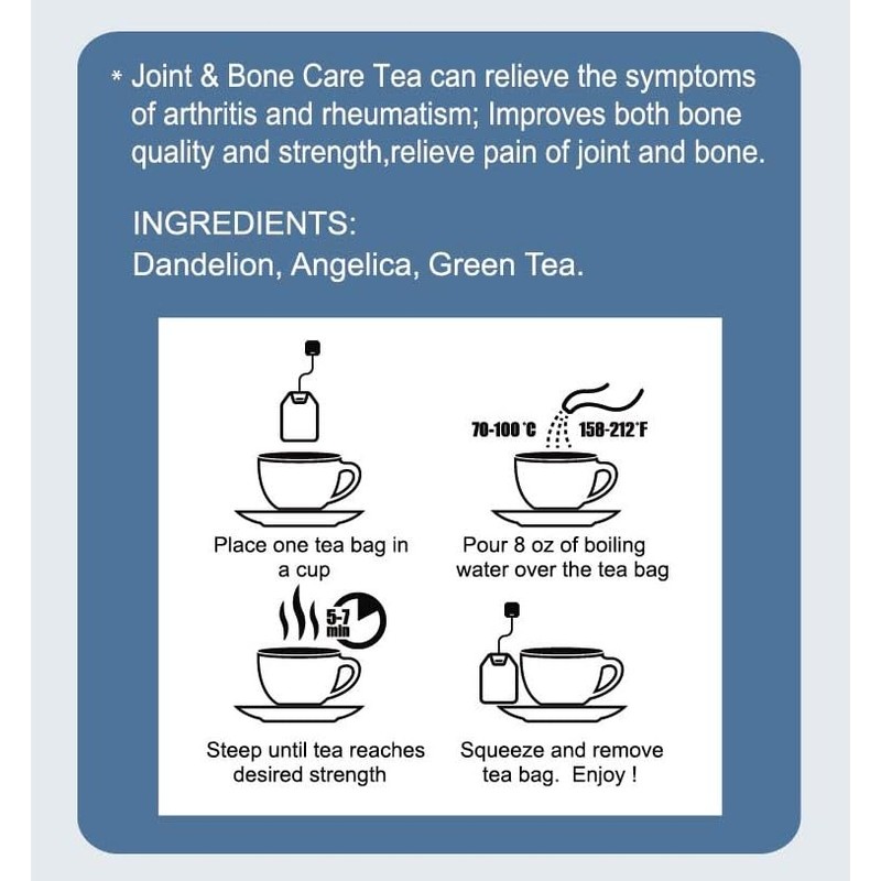 GT Joint & Bone Care Tea, 1.13 Ounce Box (16
