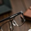 EgBert Fashion Black Myopia Glasses Metal Full Frame Myopia Glasses