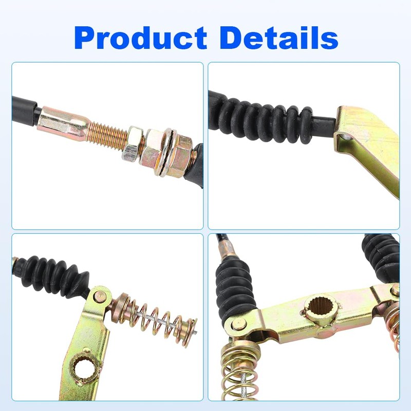 WMPHE Forward & Reverse Shift Cable 47 1/2" Compatible with