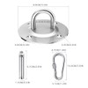 Heavy Duty Swing Hangers, Stainless Steel Hammock Hooks Swing Hooks