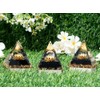XIANNVXI XIANNVXI Healing Crystals Tower,Orgonite Orgone Tower,Obsidian Crystal Gemstone Lotus