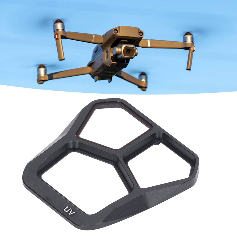 Drone UV Filter Waterproof Matte Black High Accuracy Drone UV