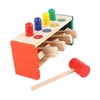 Fenteer Pounding Bench,Developmental,Educational Learning Fine Motor Skills with Mallet Wooden