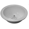 Jones Stephens Corp - 3X4 Pvc Round Floor Sink With