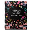 End of Life Planner Organizer Notebook with Pocket for Documents,