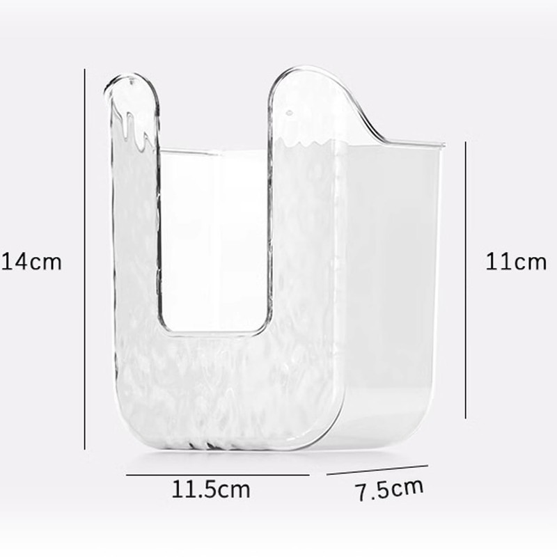 WEZCHUGHAOL 2Wet Wipes Dispenser, Kitchen Storage, No Punching Holder, Wall