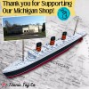 RMS Queen Mary Model Ship 1 Ft Long Assembled Titanic