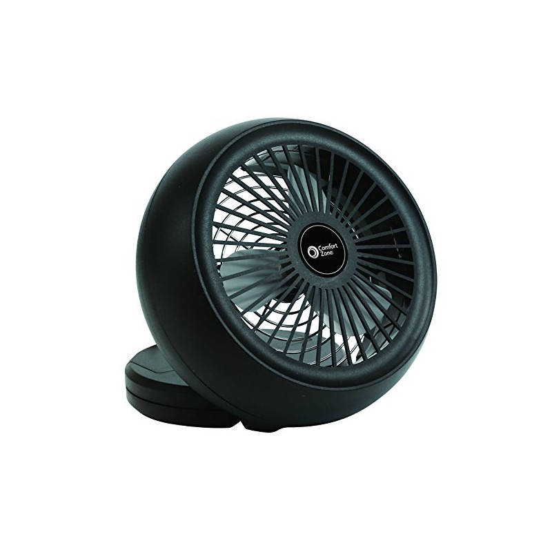 Comfort Zone 4 Inch USB and Battery Fan with Folding