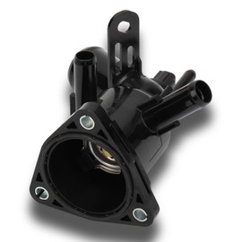 BRTEC 902-5941 Engine Coolant Thermostat Housing Assembly for Toyota Tacoma 2016 2017 2018 2019 2020 2021, for Toyota Hiace 2020 2021, ‎1603131050, 1603131060