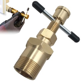 2-in-1 Olive Puller Tool for Plumbing – Durable Metal Compression Ring Remover and Olive Extractor for 15mm & 22mm Pipes – Essential Plumbing Tool for Tap Fittings and Pipe Maintenance