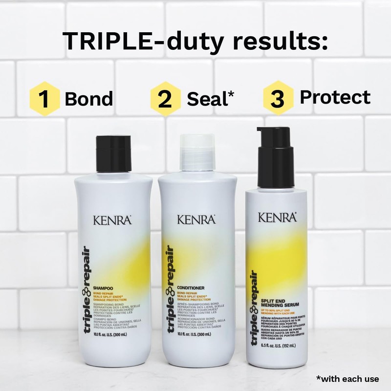 Kenra Triple Repair Shampoo & Conditioner Set | Targets &