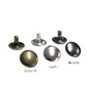 Double-sided extra-large rivets silver 13mm head 50 sets (leg 15mm