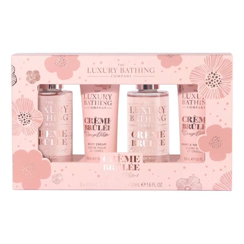 Set 4 Piezas Gel De Baño Y Ducha Con Crema