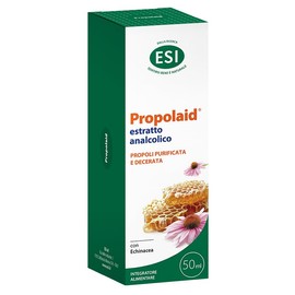 ESI - Propolaid Estratto Puro Analcolico, Integratore Alimentare di Propolis, Senza Glutine e Vegetariano, Liquido, 50 ml