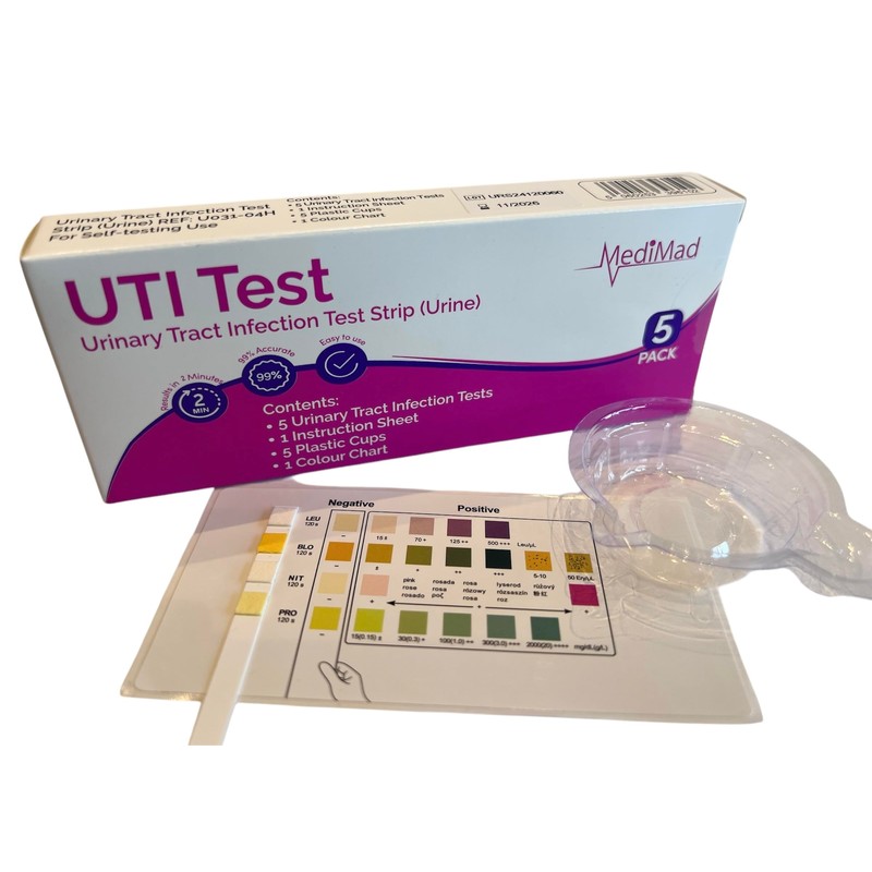 Urinary Tract Infection Urine Test Strips | UTI Tests for