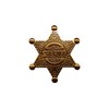 Old west Sheriff Badge Metal old west Costume Prop pin