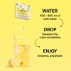 waterdrop® Microdrink ice Tea Set LEMON - 36 Drops Cubes,
