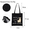 MBMSO Math Teacher Tote Bag Math is no Prob Llama