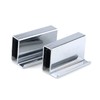 Pastlla 6Pcs 1.6" Glass Finger Edge Pull, Window Display Cabinet
