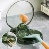 Komost 2-Pack Multifunctional Spoon Rest and Lid Holder for Kitchen