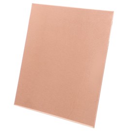 ULTECHNOVO 1sheet Copper Plate for Jewelry Making High Hardness Metal Sheet for Craft Projects for Creative Enthusiasts