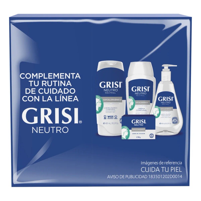 Jabón Barra Grisi Neutro Barras 150g