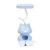 HomeCozi Cartoon Cat LED Desk Lamp with Phone Stand and