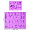 zimu hua moldes 2 piezas (m200)