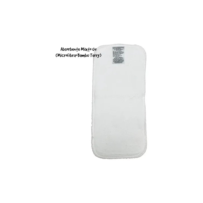 Juego De Absorbentes Para Pañal De Tela Ecopipo Premium G4