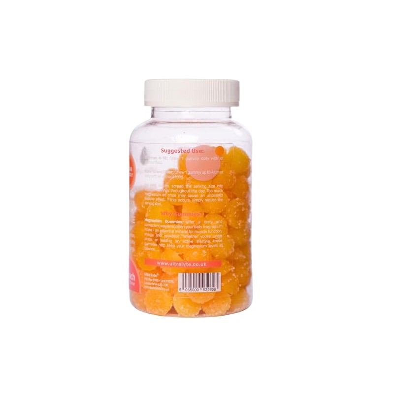 Ultra Lyte Magnesium Citrate Gummies – 336 mg Elemental Magnesium