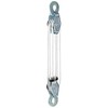 QWORK® Pulley with 8 pulleys - Maximum capacity: 400 kg,