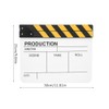 30x25CM Acrylic Clapperboard Director Movie Film BuiltIn Magnet Photography Action