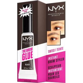 Nyx Fijador Cejas Brow Glue Gel Extreme Hold Tono Negro