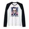 I Hate Theater Abraham Abe Lincoln Funny President Meme Raglan