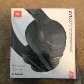 JBL New JBL LIVE 500BT Wireless Bluetooth Over-Ear Headphones Built-in Microphone
