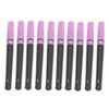 10 Pcs Paint Markers Purple Metal Texture Waterproof Glass Marker