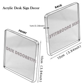 MAOFAED Assistant Principal Gift, Office Desk Decor for Teacher, Assistant Principal Appreciation Gift(assistantPrincipalNounCA)